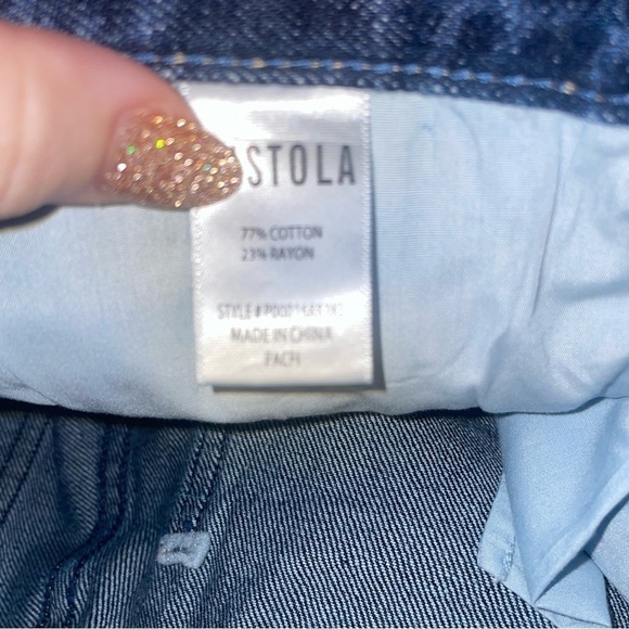 NWT Pistola Charlie High Rise Straight Jeans in Gravity sz 26 - Picture 15 of 15